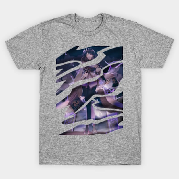 Raiden Shogun Genshin Impact T-Shirt by NET Official